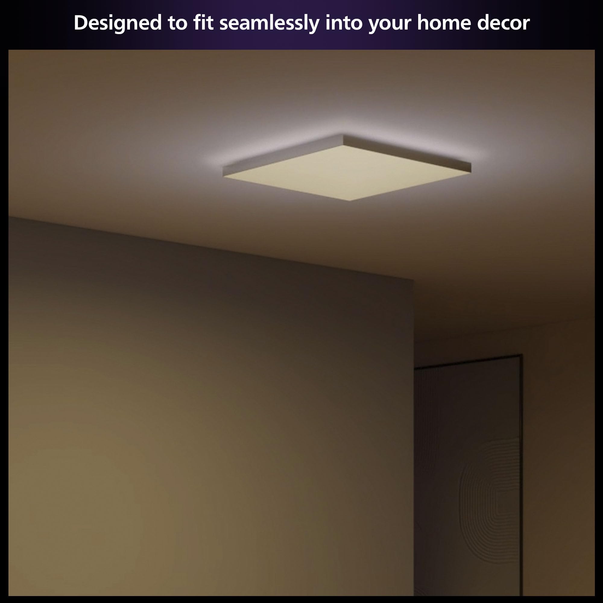 正方形の天井照明 Amazon.co.jp: Philips Hue Datura スマート天井パネル (正方形 124